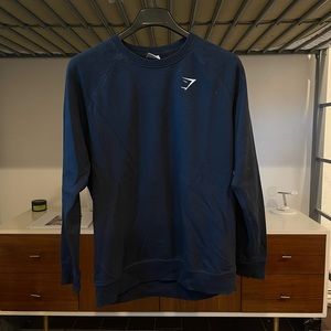Gymshark Navy Blue Sweater - XL